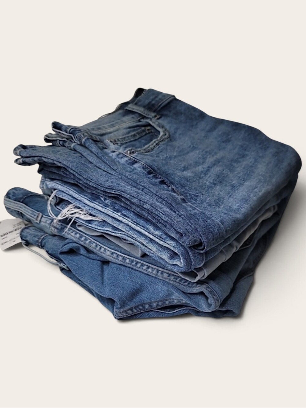 Women’s Light Blue Denim Jeans Lot Of 5 Pieces